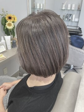 フォーティエイティ 郡山店(40-80) ふんわりボブ/白髪カバー