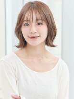 ミチオ ノザワ ヘアサロン ギンザ(Michio Nozawa HAIR SALON Ginza)&nbsp;☆ボブ☆くびレイヤー☆べージュケアカラー美髪☆似合わせカット