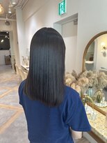 アンド ラ ブランシュ(&.La Blanche)&nbsp;アンブレラカラー/イメチェンヘアスタイル/こなれミディ