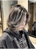 1レイヤーハイライトバレイヤージュ