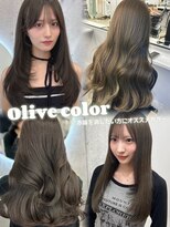 エヌアイ オモテサンドウ(ni omotesando)&nbsp;大人可愛い韓国ヘア/赤味なしオリーブ