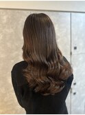 キャラメルブラウン10代20代プルエクステ名古屋美容室