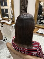 サンバイセライロ 千葉(SAN. by celilo)&nbsp;ミディアムボブ × オリーブグレージュ