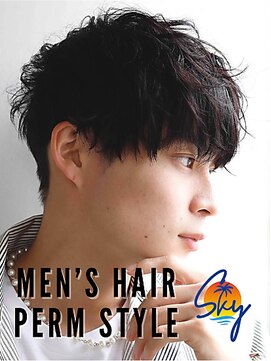 スカイ(SKY) ツイスパ/波巻き/眉毛/バーバー/ニュアンスパーマ/ブリーチ