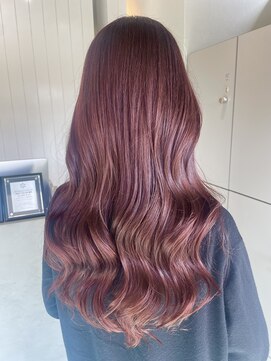 エイト 沖縄豊崎店(EIGHT toyosaki) 【EIGHT 豊崎】お客様スタイル_バーガンディレッド