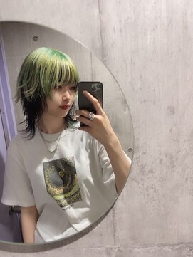 アールイーバイインク 渋谷(Re. by INK.) ウルフカット/レイヤーカット/ブリーチ/髪質改善[渋谷/原宿]