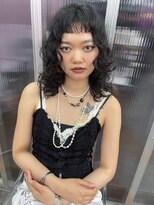 キジ(KIJI) ショートバング/フェイスレイヤー/スパイラルパーマ/パーマ