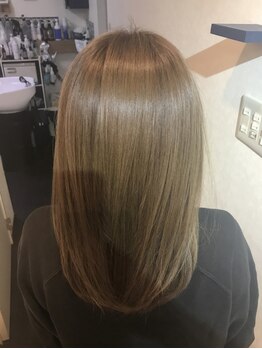 ナトゥーアベーネヘア(Natur Bene hair)の写真/圧倒的低刺激洗浄＋髪の水分量を15%以上UP♪極上トリートメントで”髪内部から美しい艶髪”へ。