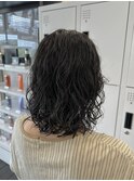 スパイラルパーマ