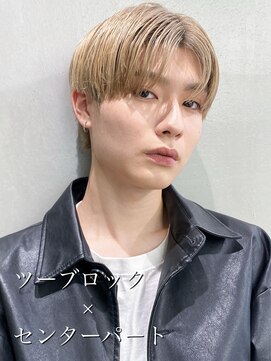 エル 渋谷(L) ◎シルバーグレージュ×ダブルカラーで大人感