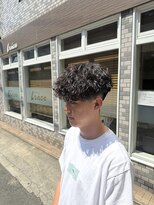 ソワン ドゥ ブレス 立花店(soin de brace)&nbsp;波巻きパーマ/Vマッシュ/波巻きツイストスパイラル/尼崎