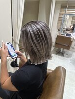 フレーム へアアンドトリートメント 天王寺北口店(FRAME)&nbsp;バレイヤージュ