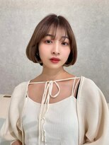 アッシュ 茗荷谷店(Ash)&nbsp;上品丸みシルエットの柔らかショートボブ