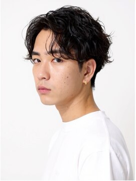 ライズ ネックス ザ サロン 渋谷(LIZE nex the salon) センターパート/メンズカット/短髪【#渋谷駅#髪質改善】