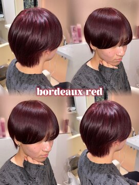 ユーフォリア 新宿店(Euphoria) 【Euphoria Miyu】ボルドーレッド/ワインレッド/冬カラー