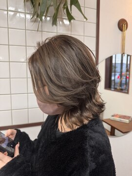 ナミアト(NAMI.ATO.) 色気ハイライトカラー