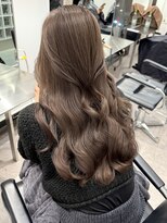 サンクプロジェクト(cinq PROJECT) 原宿韓国顔まわりミルクティーベージュヘーゼルベージュレイヤー