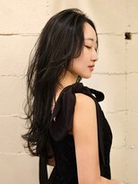 ランプ 代官山(the lamp)&nbsp;大人美人レイヤーカットロング暗髪透明感カラーブリーチなし