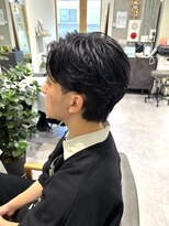 ブランシュ 南行徳店(BLANCHE)&nbsp;リバースセンターパート/毛流れパーマ/ルーズパーマ/佐久間凪沙