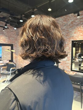 オーガニック アトリエ 大宮(organic+atelier) 外国人風ショートパーマミニボブパーマ大人かわいいパーマ