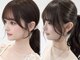 ムーン 仙台一番町店(OON)の写真/トレンドとライフスタイルに合わせた顔回りをご提案◇こだわりの繊細なカットで結んでも可愛いスタイルに♪