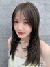 【1番人気！】カット+プラチナカラー+選べるトリートメント￥15000【小顔】