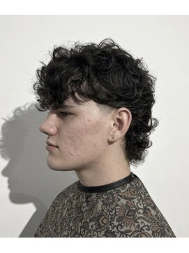 ヘアークリエイ トポライトウィロー 烏丸(Hair Create Polite willow) テーパーフェードウルフ