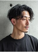 メンズカットスタイル(パーマあり/なし相談可)+シェービング