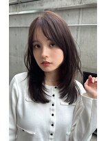 エミュ 表参道 青山(emu)&nbsp;大人可愛い簡単スタイリングレイヤーハッシュカット表参道