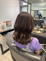 オーバームーン 学園の森店(OverMoon) カカオブラウン デジタルパーマ つくば/研究学園
