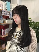 ピークスヘア(peaks hair)&nbsp;レイヤーカット 重軽レイヤー ワンカールレイヤー 簡単巻き髪