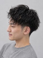スター 稲沢店(STAR)&nbsp;20代30代メンズパーマ無造作ショート束感ヘア