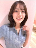 大人の抜け感くびれミディ