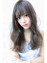 シエナ(CIENA) 【CIENA】斜めバング☆透明感グレージュ＠吉澤