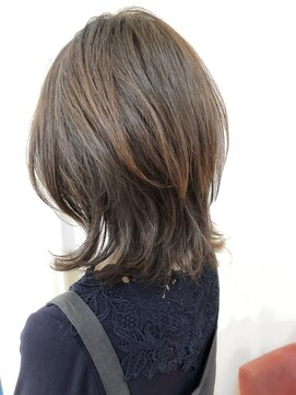 リアン(Lian) 【パーマ】ウルフボブのデジパースタイル