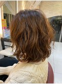 20代30代40代クセ毛風パーマ/大人可愛い/無造作/ボブ/ミディアム