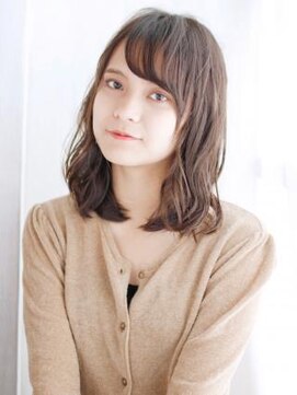 ヘアメイク ナル(hair make nalu) セミウエットのゆるミックスカール