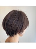 マッシュベース可愛い丸みショート