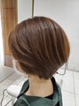 アンアンアヴェダ 沖縄ライカム店(anan aveda)&nbsp;ショートカット＊骨格に合わせたバランスカットを致します！