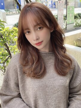 ローラン(ROULAND) くすみベージュ×レイヤーロング