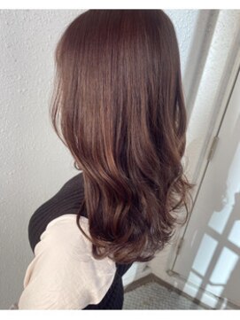 カプア 仙台駅前店(Kapua) 髪質改善/超音波トリートメント/ピンクベージュ/韓国風カラー