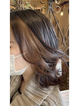 ブランシェ ヘアデザイン(BLANCHE hair design) ブリーチなしインナーカラー