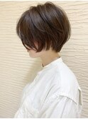 【morio札幌】札幌ショート　大人かわいい丸みショート