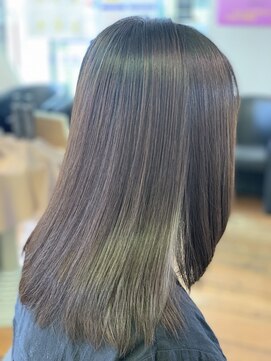 フレンズ 環状通東店(friend's) 簡単スタイリング★艶感ストレート　7