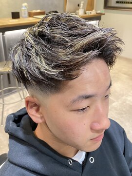 エイトメン 吉祥寺店(EIGHT MEN) 【EIGHTMEN】ハイライト×フェード