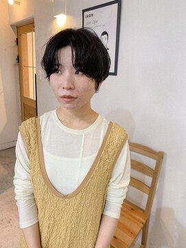 ワゴンヘアー(wagon hair) ハンサムショート