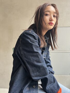 ケイト(kate) 【kate 大宮】ショコラベージュ×センターパート