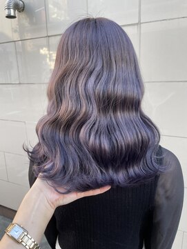 アンリップ ジー(salon unripＧ) h #パープルシルバー