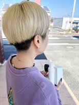 アローズ 荒尾店(arose)&nbsp;ハイトーンカラーでもサラサラ縮毛矯正