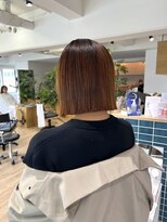 オーシャン(Ocean) 【OceanHair&Life田中愛梨】髪質改善ストレート×タッセルボブ
